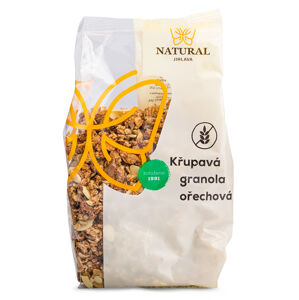 NATURAL JIHLAVA Chrumkavá granola orechová 300g