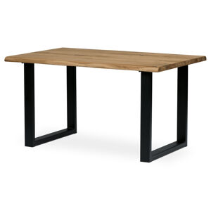 Robustný jedálenský stôl z dubového masívu, 140 x 90 x 75 cm
