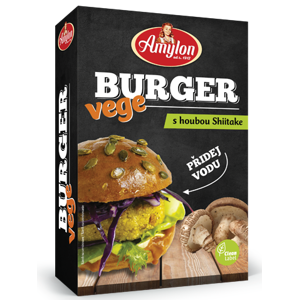Amylon Vege Burger s hubou Shiitake 125g