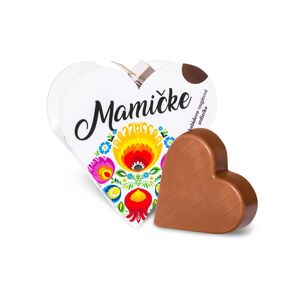 Chocolate Patrik Čokoládové srdce biele horké - Mamičke