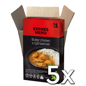 Expres menu Butter chicken s basmati ryžou 1 porcia 500g | 5ks v kartóne
