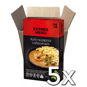 Expres menu Kura na paprike s cestovinou 1 porcia 500g | 5ks v kartóne
