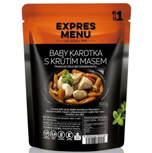 Expres menu Baby karotka s morčacím mäsom 300g