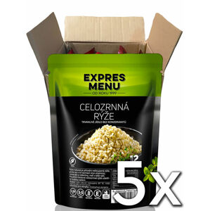 Expres menu Celozrnná ryža 2 porcie 400g | 5ks v kartóne