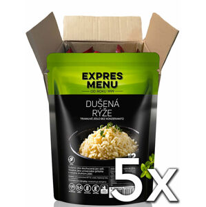 Expres menu Dusená ryža 2 porcie 400g | 5ks v kartóne