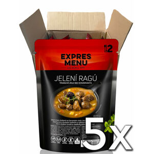 Expres menu Jelenie ragú 2 porcie 600g | 5ks v kartóne