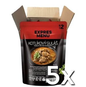 Expres menu Kotlíkový guláš 2 porcie 600g | 5ks v kartóne