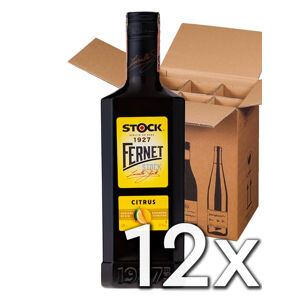 Fernet Stock citrus 27% 0,5L | 12ks v kartóne