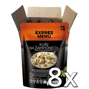 Expres menu Kura na šampiňónoch 1 porcia 300g | 8ks v kartóne