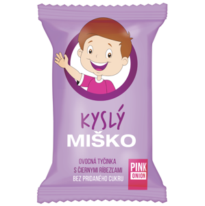 Pink Onion Kyslý Miško - ovocná tyčinka 20g